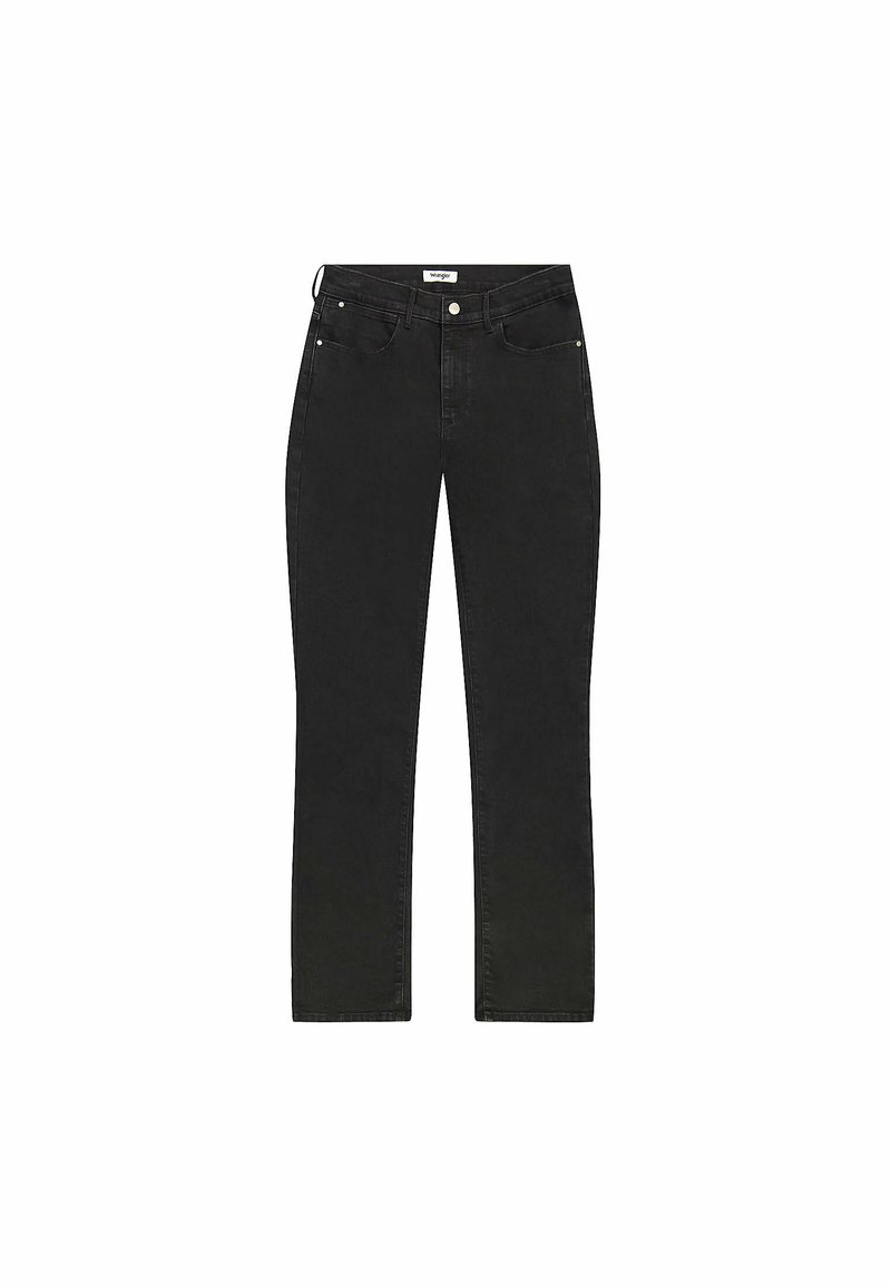 Wrangler Straight leg jeans zwart denim/blackdenim