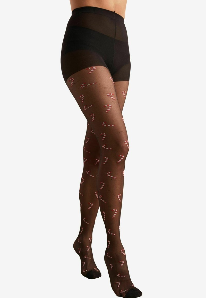 Next PATTERN - Strumpbyxor - christmas candy canes