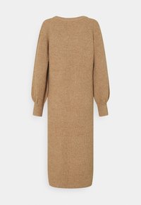 Object OBJMALENA L/S NOOS - Vestido de malha - chipmunk melange