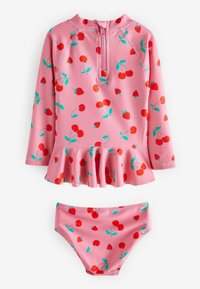 Next 2 PIECE SET REGULAR FIT - Ujumistrikoo - pink cherry