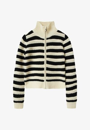 STREIFEN - Vesta na kopčanje - antique white