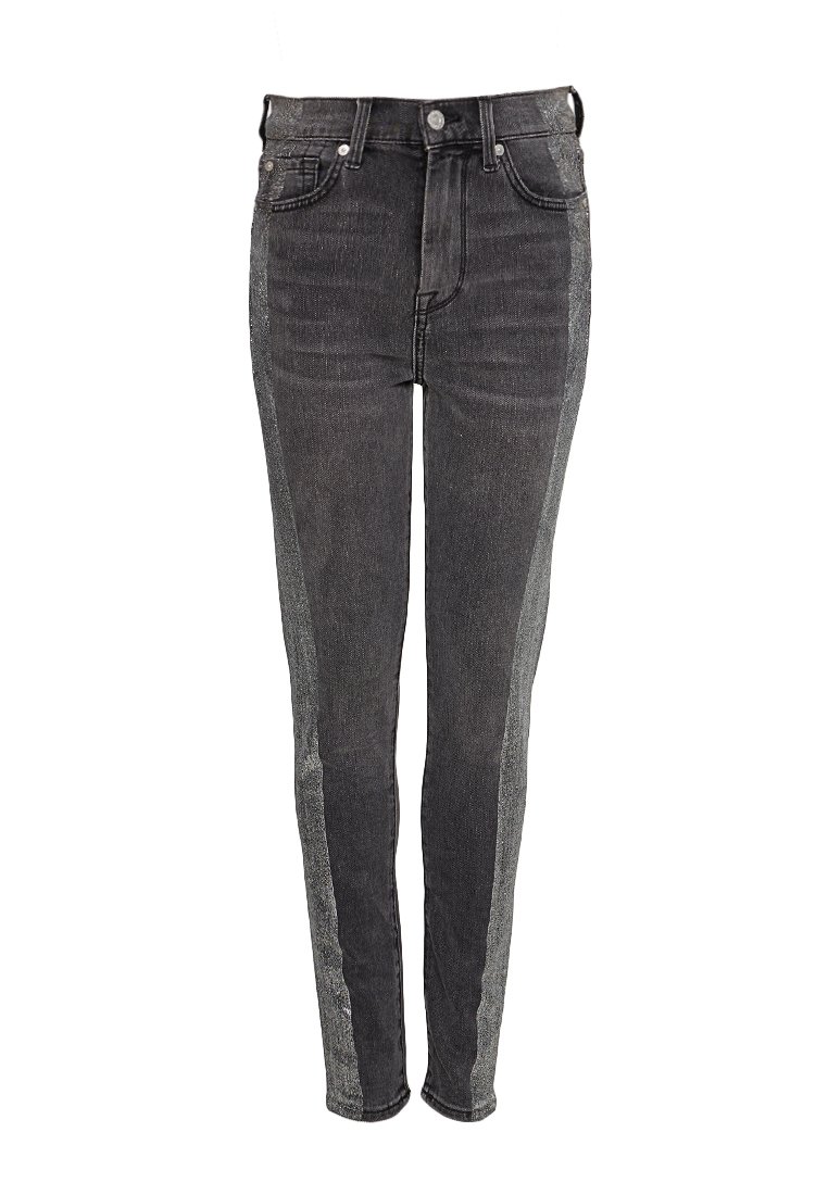 7 For All Mankind Jeans Skinny Fit grijs