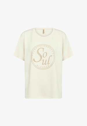 Soyaconcept, SC-BANU 301 - Print T-shirt - cream