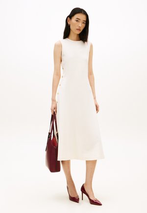 Tommy Hilfiger GOLD-TONE BUTTON SLEEVELESS MINI DRESS - Velika haljina - calico