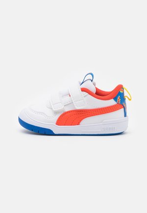 MULTIFLEX COMICS UNISEX - Training shoe - white/cherry tomato