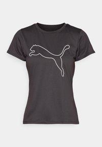 TAD ESSENTIAL LOGO TEE - Sports T-shirt - black