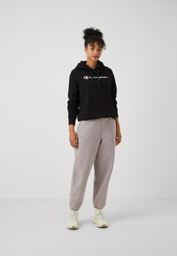 Champion ICONS CONTRAST LARGE LOGO - Felpa - black