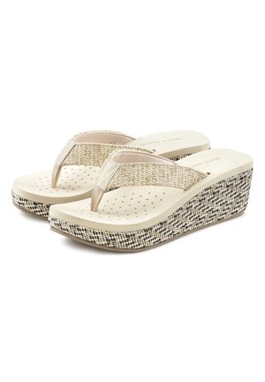 Venice Beach T-bar sandals - beige