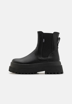 PLUTO CHELSEA - Platform ankle boots - black