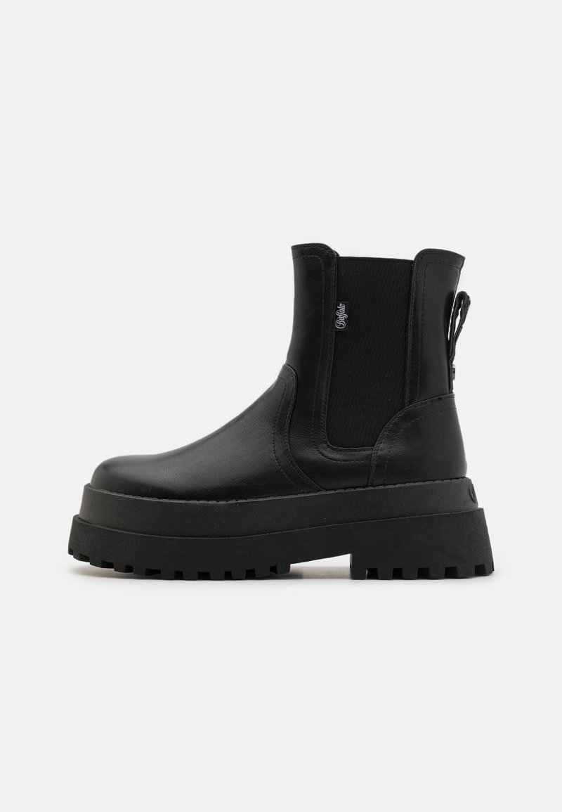 Buffalo PLUTO CHELSEA - Botine cu platformă - black