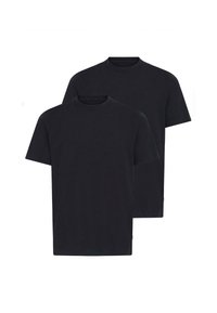BHIVO 2 PACK - Basic T-shirt - black black