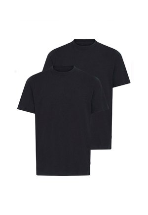 BHIVO 2 PACK - T-shirts basic - black black