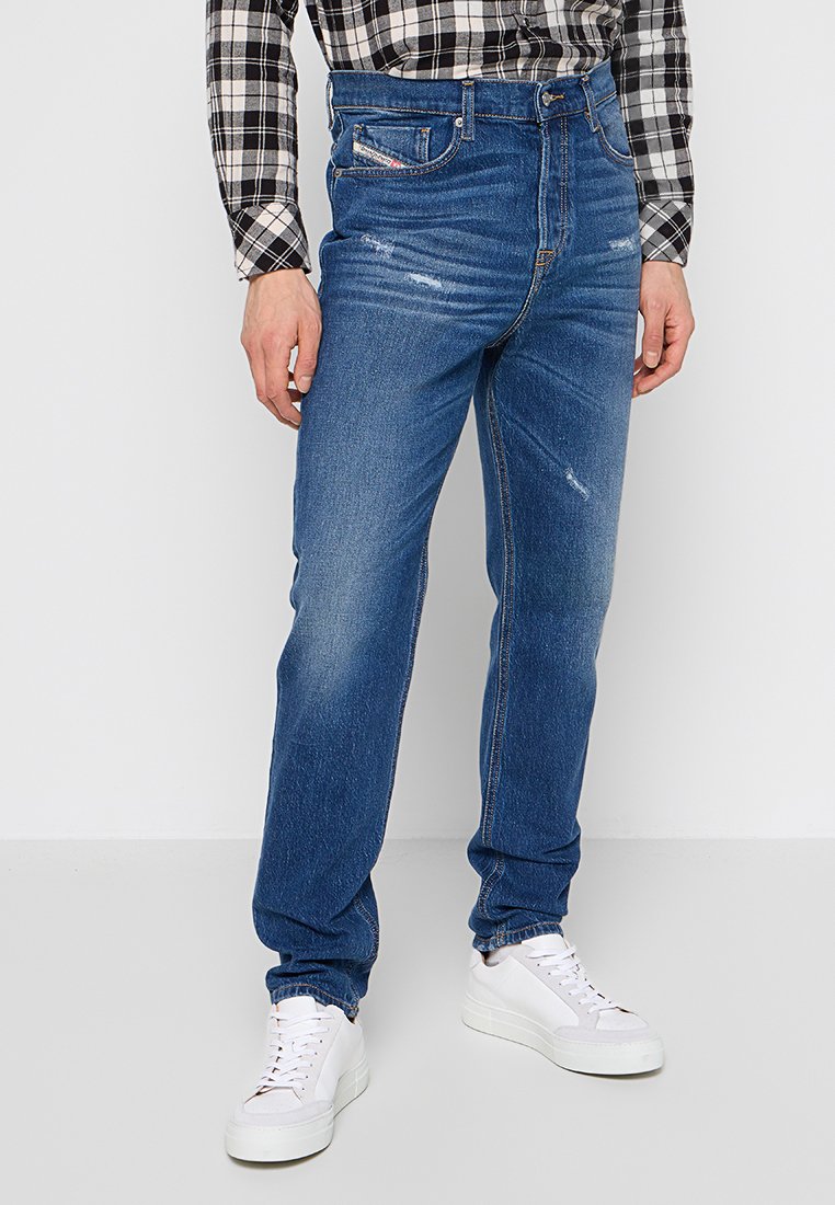 Diesel Jeans Tapered Fit blauw denim/bluedenim