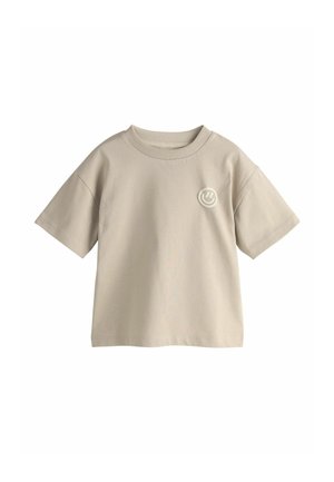 REGULAR FIT - SHORT SLEEVE SMALL GRAPHIC  - Camiseta estampada - cement smile