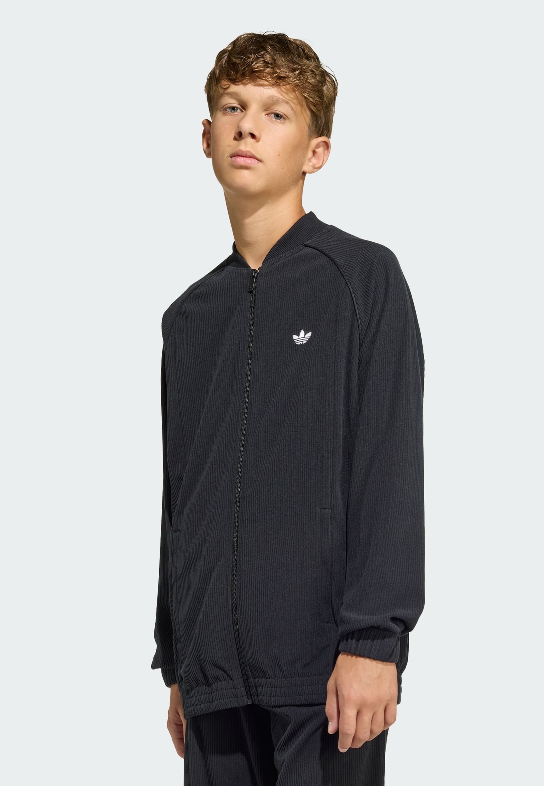 adidas Originals SST TRACK TOP-JUNIOR - Bomber Jacket - black