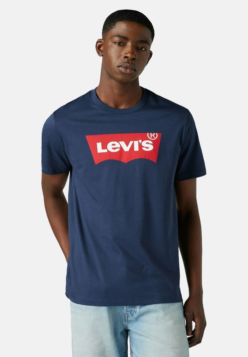 Printed Tshirts Tee Shirt Rouge Levis Levi'S Logo Printed T-shirt