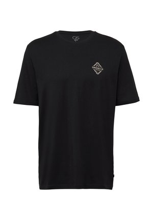 MIT KLEINEM - T-shirt imprimé - schwarz