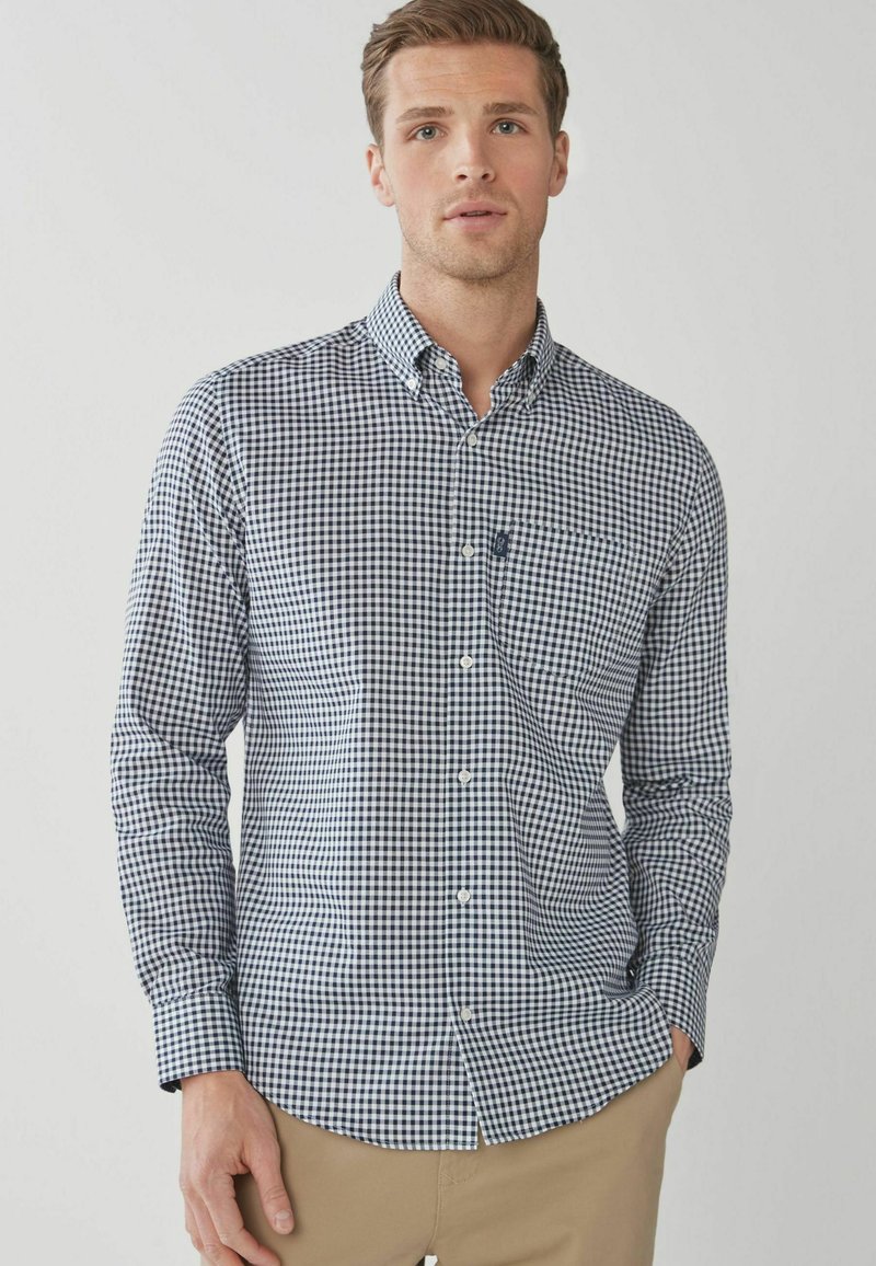 Next - EASY BUTTON DOWN OXFORD - Marškiniai - blue, Padidinti