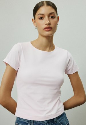 Next, REGULAR FIT - SCULPTED SHORT SLEEVE T-SHIRT - T-Shirt basic - pink