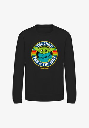 Star Wars STAR WARS THE MANDALORIAN STAR CHILD - Sweatshirt - black