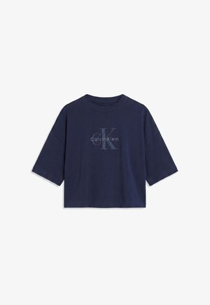 Calvin Klein Jeans, - T-shirt z nadrukiem