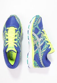 ASICS GEL-LIGHTPLAY 2 - Zapatillas running asfalto - blue/silver/flash yellow
