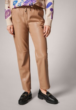 Tracksuit bottoms - beige