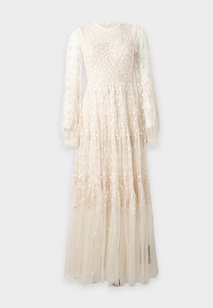 Needle & Thread, CLOVER LONG SLEEVE ANKLE GOWN - Occasion wear - cream