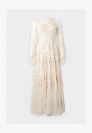 Needle & Thread, CLOVER LONG SLEEVE ANKLE GOWN - Occasion wear - cream