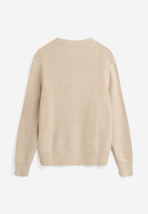 Minimum, VINCENT RLX LS CARDIGAN - Kardigán - coco milk