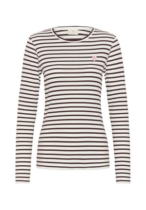 Kaffe, LIDDY - T-shirt à manches longues - chalk fudge-wild rose heart