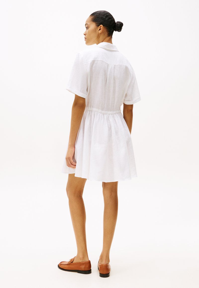 black lace short sleeve dress FOCUS by Shani  Embroidered Lace Fit & Flare Dress in Black
