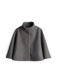 A-LINE - Cape - ashy grey melange