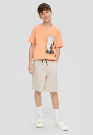 s.Oliver BERMUDA - Trainingsbroek - helles beige