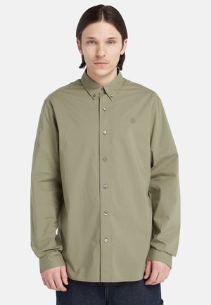 Timberland SOLID POPLIN  - Camisa - cassel earth