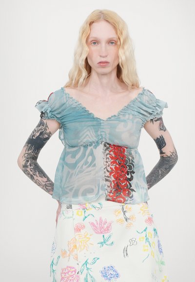 Soulland SKIRT - Falda de tubo - white