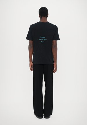 ACID CUT - Print T-shirt - black