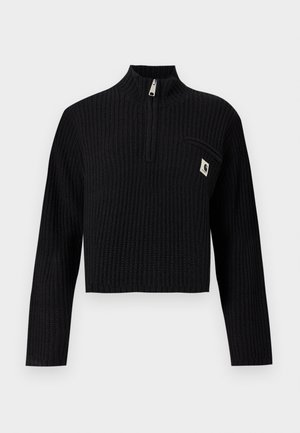 Carhartt WIP, DETROIT HALF ZIP - Πουλόβερ - black