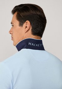 Hackett London SLIM FIT LOGO - Polokošeľa - sky blue