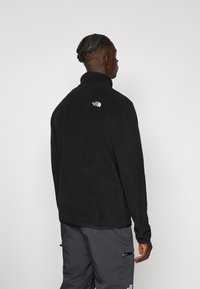 The North Face M GLACIER FLEECE 1/4 ZIP JACKET - Fleece trui - black