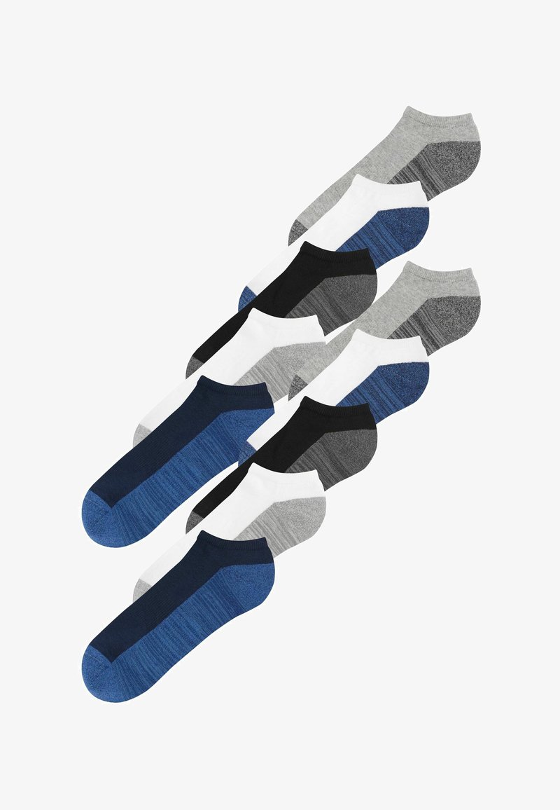Next CUSHIONED 10 PACK - Strømper - black white grey