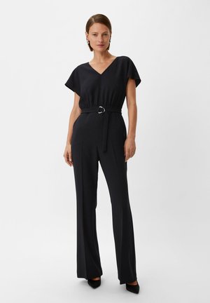 FLARED LEG - Jumpsuit - schwarz