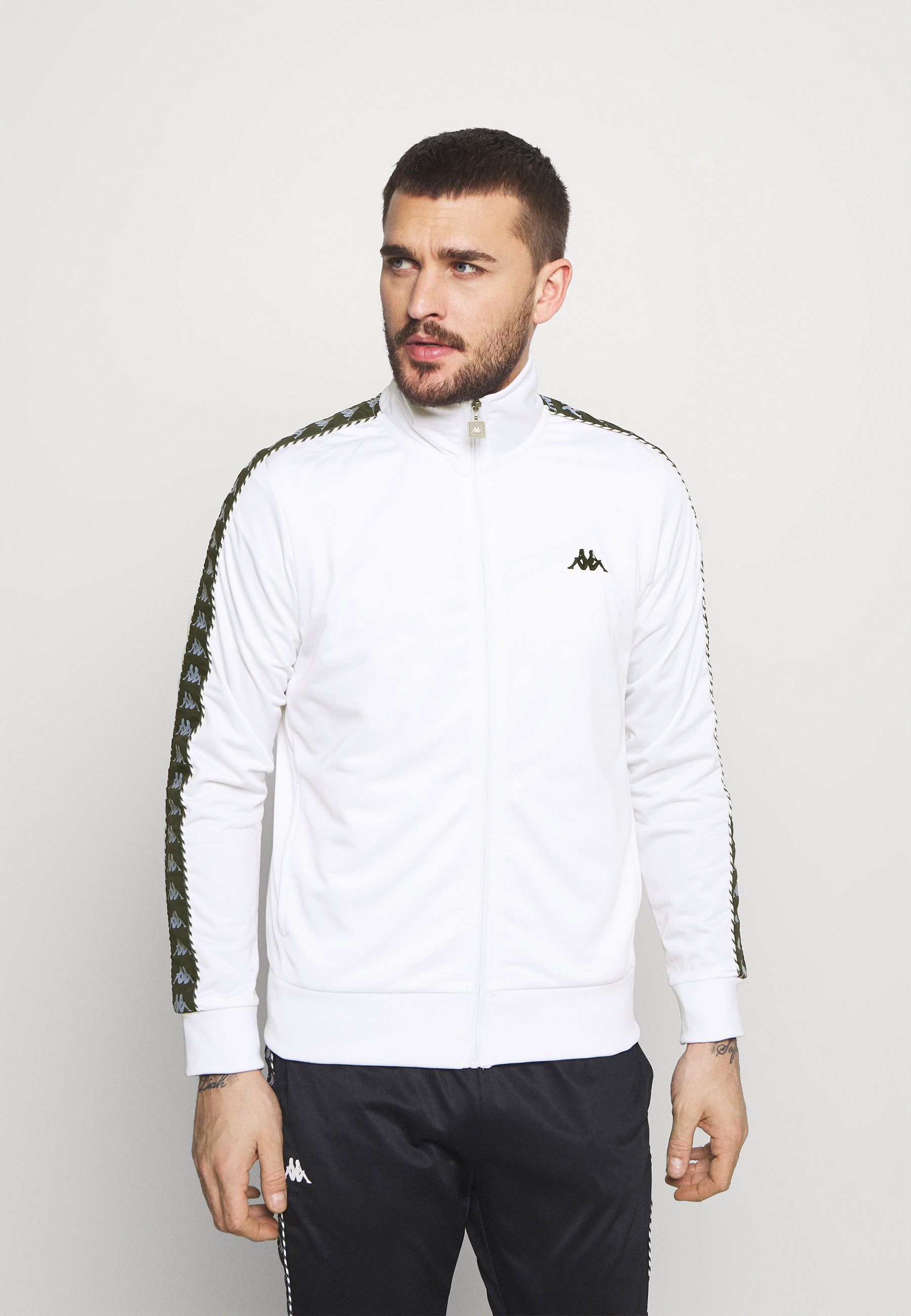 Kappa IMANUEL - Giacca sportiva - bright white/bianco - Zalando.it