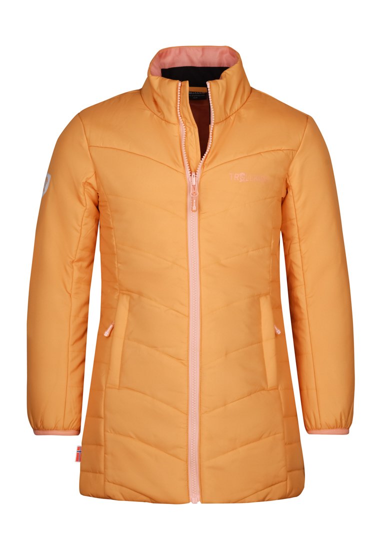 Trollkids Halflange jas oranje