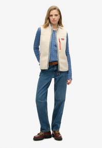 Superdry & Co OUTDOOR - Weste - ecru