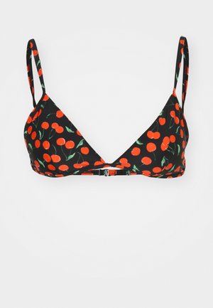 Good American, CHERRY PERFECT FIT - Bikinitopp - black