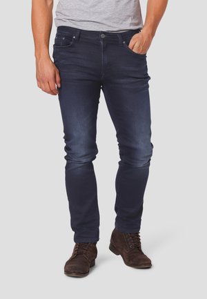 Straight leg jeans - blue night wash