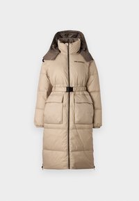 KARL LAGERFELD REVERSIBLE LONG  - Dunfrakker - light beige/dark beige