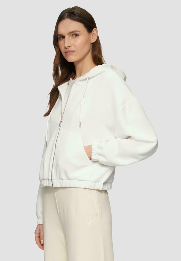 IM RELAXED FIT - Sweatjacke - creme