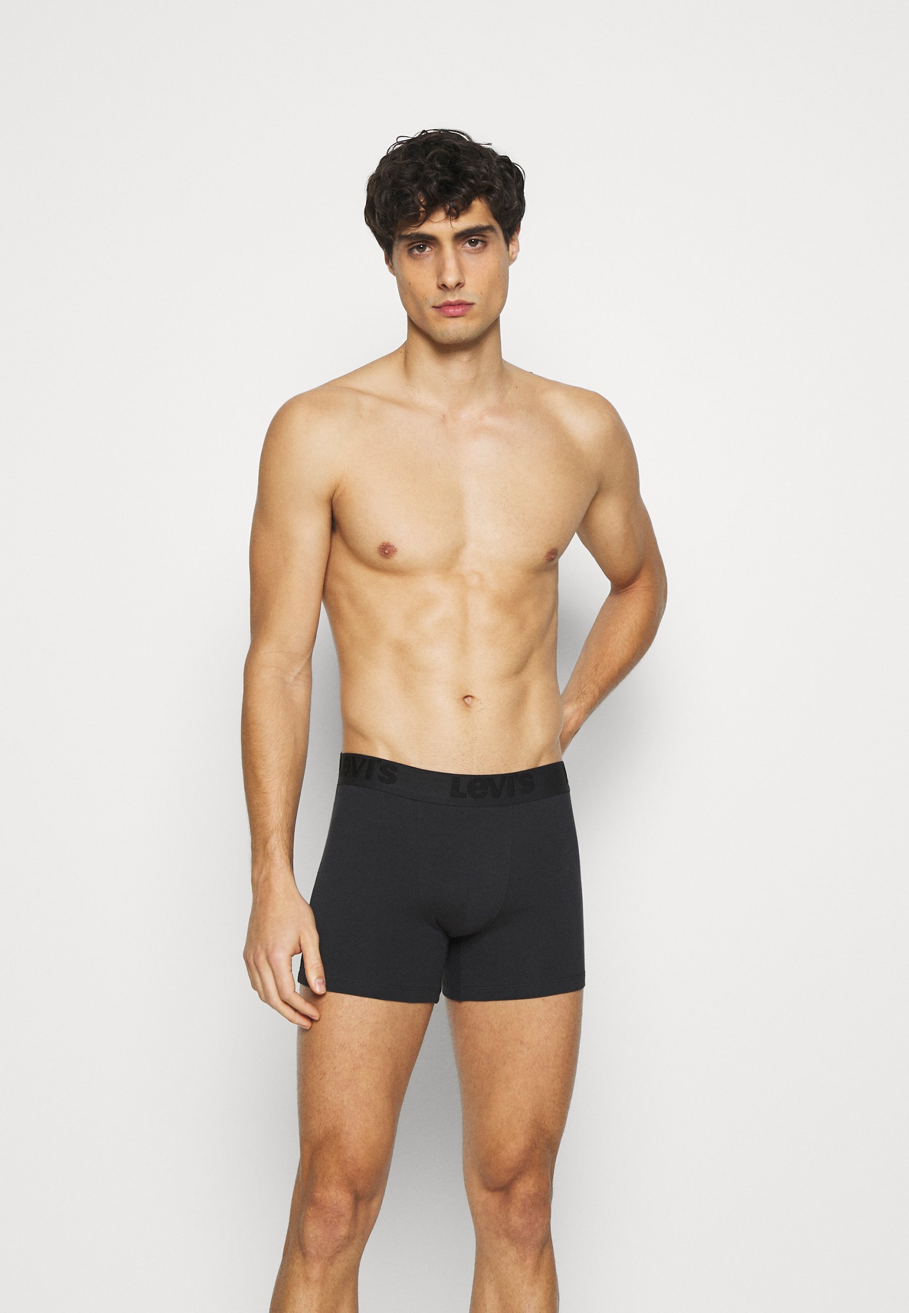 3 PACK - Pants - black/grey combo 